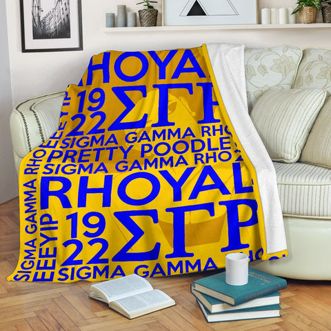 Image of Sigma Gamma Rho Founding Year Blanket