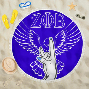 Zeta Phi Beta Sorority Beach Blanket