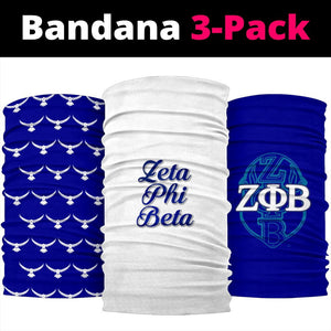 Zeta Phi Beta Bandana 3-Pack