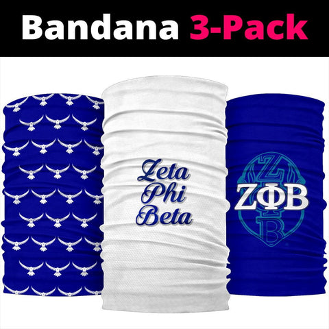 Image of Zeta Phi Beta Bandana 3-Pack