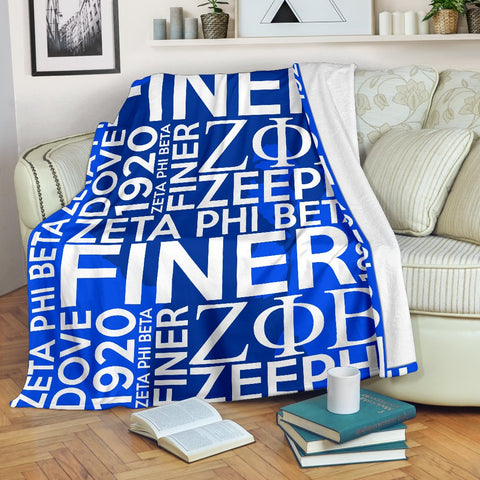 Image of Zeta Phi Beta Founding Year Blanket