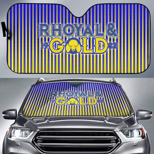 Sigma Gamma Rho Windshield Shade - Unique Greek Store