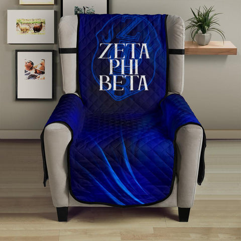 Image of Zeta Phi Beta 23" Chair Sofa Protector