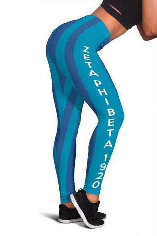 Image of Zeta Phi Beta Fashion Leggings