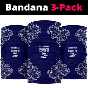 Zeta Phi Beta COVID - 19 Volunteer Bandana