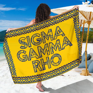 Sigma Gamma Rho Sorority Sarong