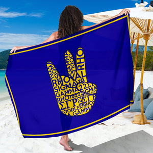 Sigma Gamma Rho 1922 Hand Sign Sarong