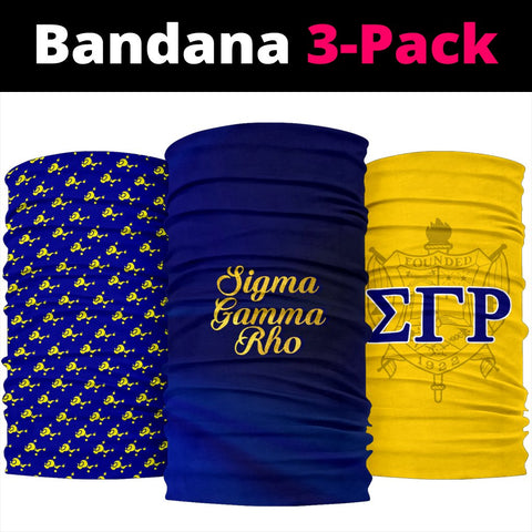 Image of Sigma Gamma Rho Bandana 3-Pack