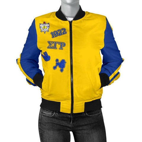 Image of Sigma Gamma Rho Bomber Jacket - Unique Greek Store