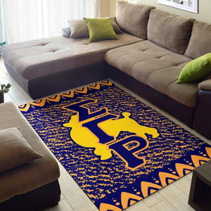 Sigma Gamma Rho Area Rug