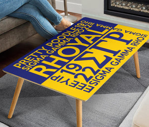 Sigma Gamma Rho Rectangular Coffee Table