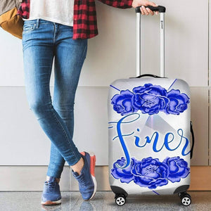 Zeta Phi Beta Luggage Bag Cover