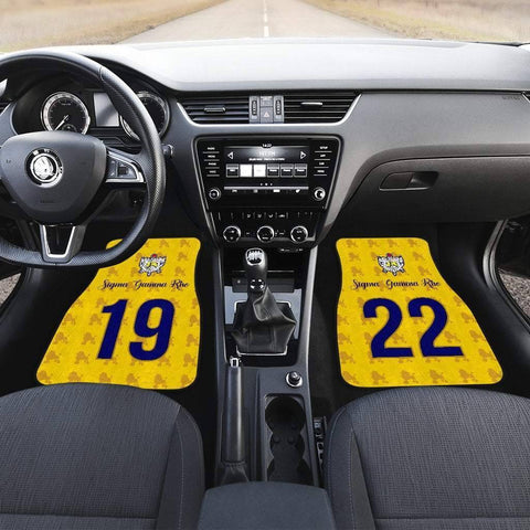 Image of Sigma Gamma Rho 1922 Car Mats - Unique Greek Store