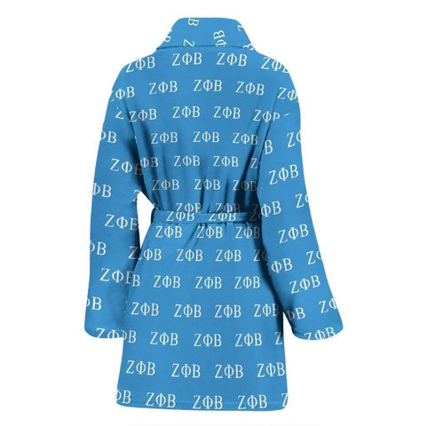 Image of Zeta Phi Beta Bathrobe - Unique Greek Store