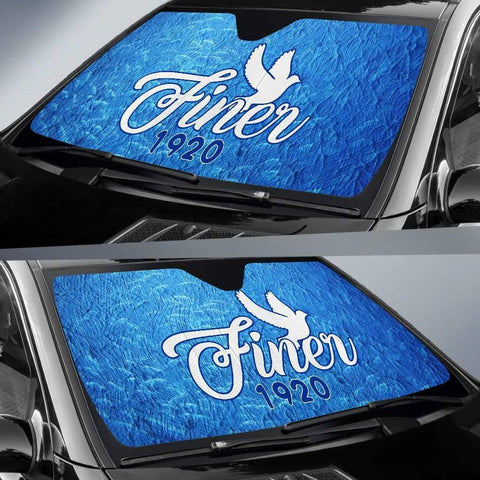 Image of Zeta Phi Beta Windshield Shade - Unique Greek Store