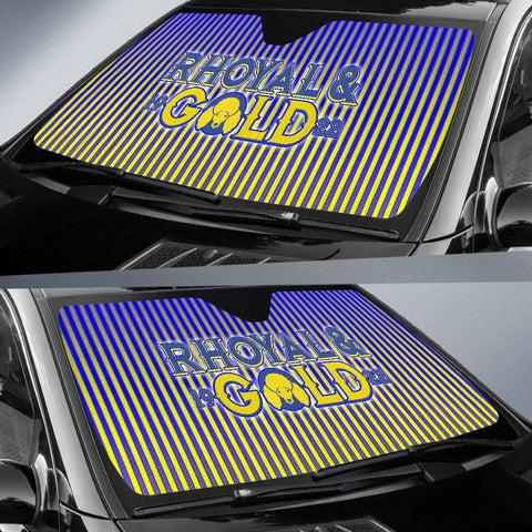 Image of Sigma Gamma Rho Windshield Shade - Unique Greek Store