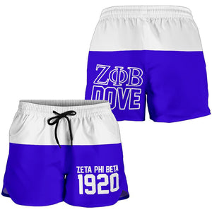 Zeta Phi Beta 1920 Beach Shorts