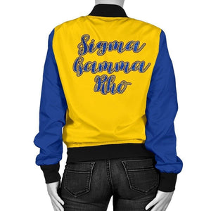 Sigma Gamma Rho Bomber Jacket