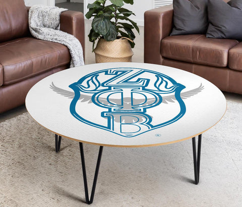 Image of Zeta Phi Beta Circular Coffee Table