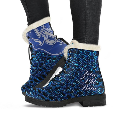 Image of Zeta Phi Beta Fur Boots