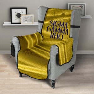 Sigma Gamma Rho 23" Chair Sofa Protector