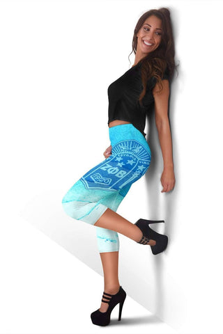 Image of Zeta Phi Beta Capri Pants - Unique Greek Store