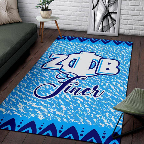 Image of Zeta Phi Beta Area Rug