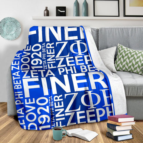 Image of Zeta Phi Beta Founding Year Blanket