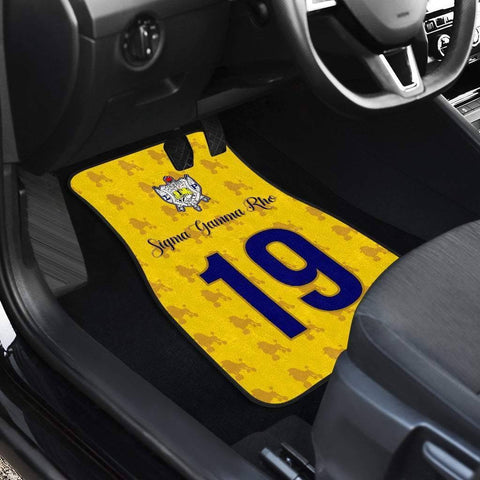 Image of Sigma Gamma Rho 1922 Car Mats - Unique Greek Store