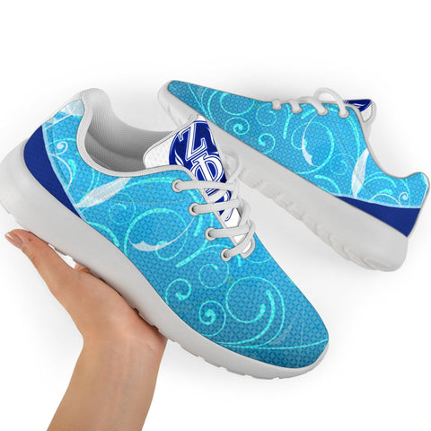 Image of Zeta Phi Beta Emblem Sport Sneakers