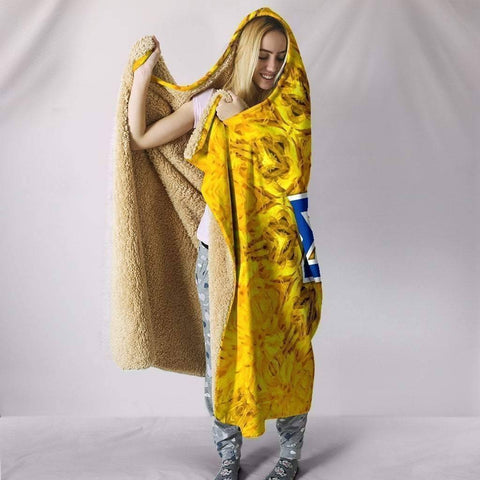 Image of Sigma Gamma Rho Hooded Blanket - Unique Greek Store