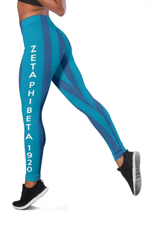 Zeta Phi Beta Fashion Leggings