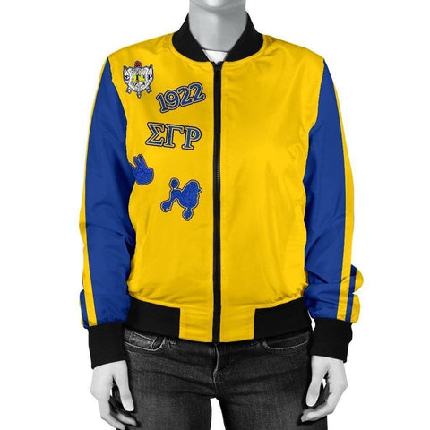 Image of Sigma Gamma Rho Bomber Jacket - Unique Greek Store