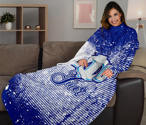 Image of Zeta Phi Beta Adult Sleeve Blanket