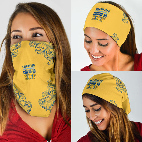 Image of Sigma Gamma Rho COVID - 19 Volunteer Bandana