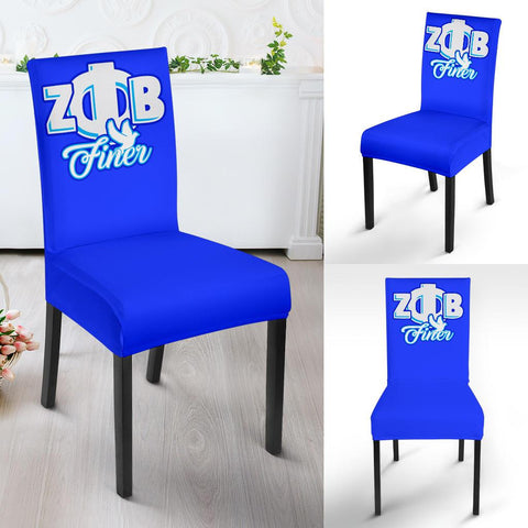 Image of Zeta Phi Beta Dining Chair Slip Cover