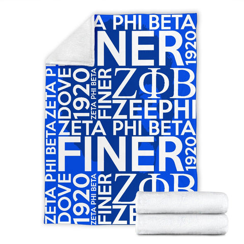 Image of Zeta Phi Beta Founding Year Blanket