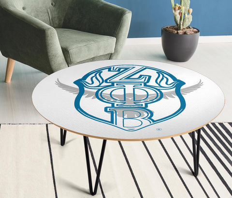 Image of Zeta Phi Beta Circular Coffee Table