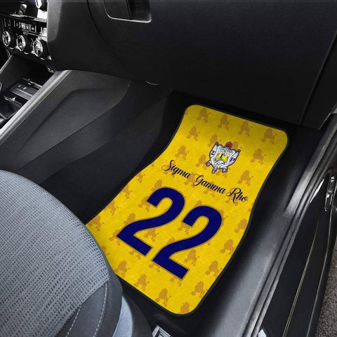 Image of Sigma Gamma Rho 1922 Car Mats - Unique Greek Store