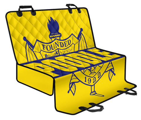 Image of Sigma Gamma Rho Pet Seat Cover