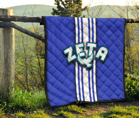 Image of Zeta Phi Beta Premium Quilt