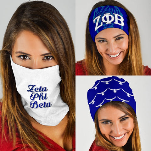 Image of Zeta Phi Beta Bandana 3-Pack