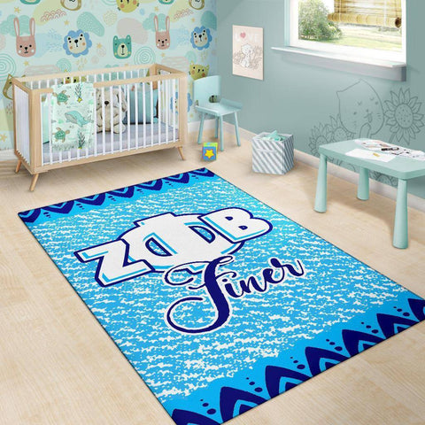 Image of Zeta Phi Beta Area Rug