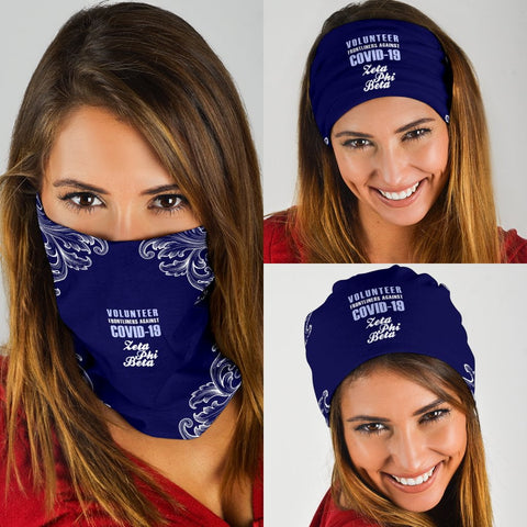 Image of Zeta Phi Beta COVID - 19 Volunteer Bandana