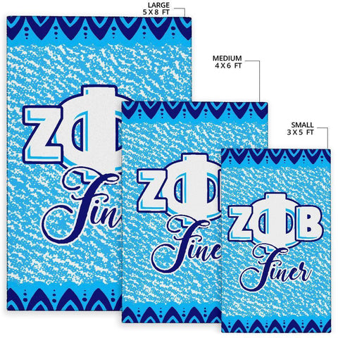 Image of Zeta Phi Beta Area Rug