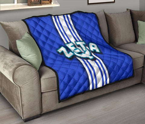 Image of Zeta Phi Beta Premium Quilt