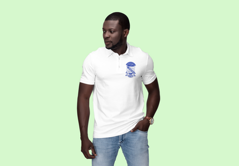 Image of Phi Beta Sigma  All-Over Print Men's Polo Shirt